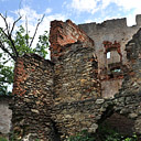 Malownicze ruiny Zamku w Pankowie